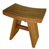 Asiana Teak Shower Stool