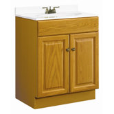 Claremont 24" x 18" Double Door Vanity with Single Top with Single Top