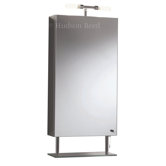 Rossini Single Cabinet with Light and Fitted Shelf