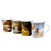 Assorted Angel 12 oz. Mug (Set of 4)