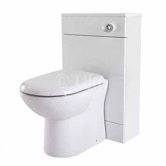Concealed Cistern with Pan in White