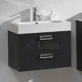 Asset Basin and Cabinet in Oak