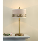 Modern Oval One Light Table Lamp