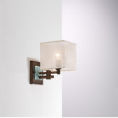 Contemporary Square One Light Wall Sconce