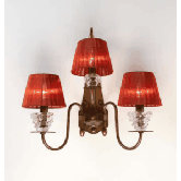 Classic Class Three Light Wall Sconce