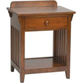 Mission 1 Drawer Nightstand