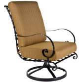 Classico Hi-Back Swivel Rocker Club Chair with Cushion