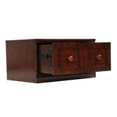 One Piece Modular Storage Base with Drawer Cubbies