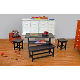 Drew Playtime 4 Piece Kids' Table Set