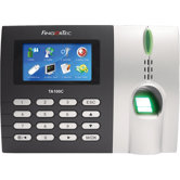 Time and Attendance Time Clock with Color Display, Fingerprint  and Touch Button