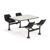 Group/Cluster Table and Chairs 71" x 48" Picnic Table