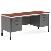 Double Pedestal Credenza