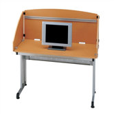 Thermofused Melamin Study Carrel