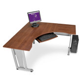 60" x 24" L-shaped Workstation