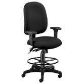 Ergonomic Executive Chair with Drafting Kit
