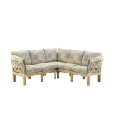 5-er Sofa "La Scala" in Natur lackiert
