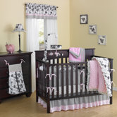 Versailles Pink 4 Pieces Bumper Pad Set