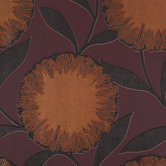 Barbara Becker Raised Surface Dandelion Powder Puff Floral Wallpaper