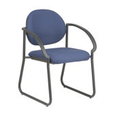 Deluxe Sled Base Guest Arm Chair