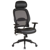 SPACE Air Grid Deluxe High-Back Task Chair with Arms