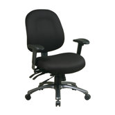 Mid-Back Office Chair with Seat Slider