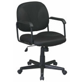 Fabric Seat and Back Work Smart Managerial Chair