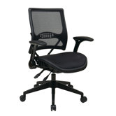 Professional Air Grid Back Managers Chair with Flip Arms