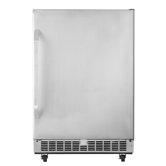 Silhouette Select 5.4 cu.ft, Outdoor Certified, Built-In All Refrigerator, stainless steel