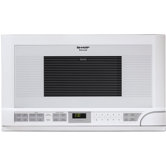 1100W Over the Counter Microwave Oven in White