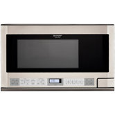 1100W Over the Counter Microwave Oven in Stainless Steel
