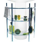 Undersink Two Tier Metal Storage Caddy