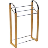 Metal Three Rung Towel Rail