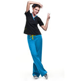 Charlie - 5 Pockets Y-Neck Wrap Top