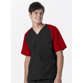 Men's Raglan Block Top