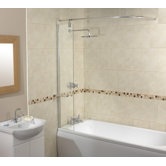 AQUA 5 Splash Guard with Rail in Polished Silver