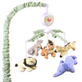Just Born Jungle Buddies Musical Mobile