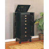 Merlot Jewelry Armoire