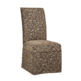 Classic Seating Leaves Parson Chair Skirted Slipcover