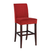 Velvet Bar Stool Slipcover