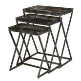 Reflectons 3 Piece Nesting Tables