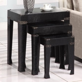 Crocodile 3 Piece Nesting Tables