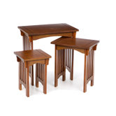 Mission 3 Piece Nesting Tables