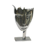 Aluminium Mask Statue
