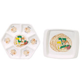 2 Piece Porcelain Seder Set
