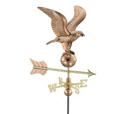Eagle Weathervane with Garden Pole