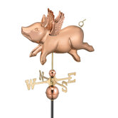 Flying Pig Weathervane