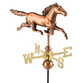 Stallion Weathervane with Garden Pole
