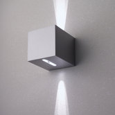 Cubetto 1 Light Wall Sconce with 2 Slots