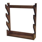 4 Gun Wooden Rack
