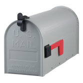 Standard Gauge Galvanized Steel Mailbox